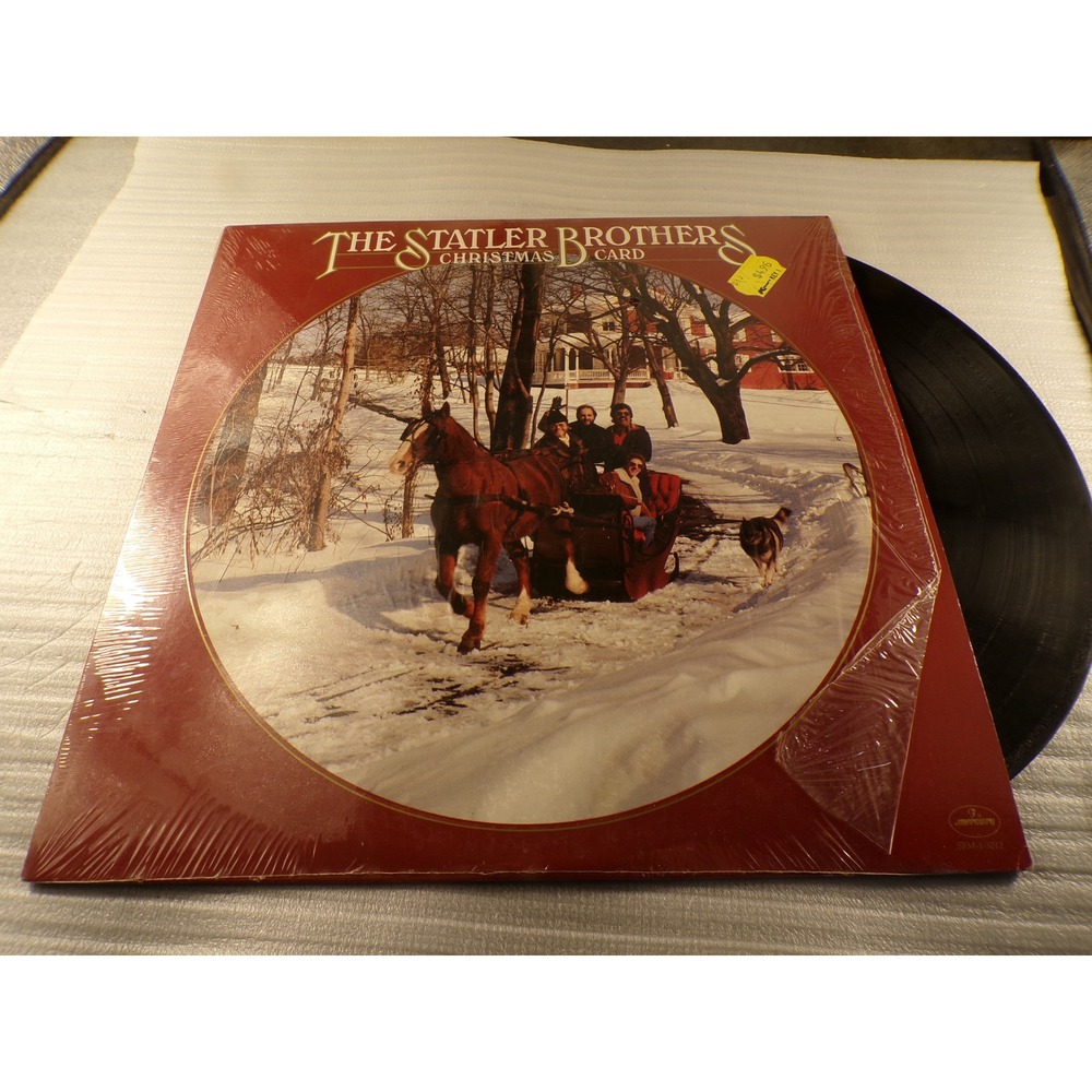 The Statler Brothers Christmas Card Vinyl LP Mercury SRM-1-5012 Country Holiday